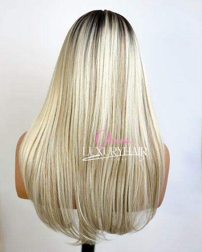 Perruque Kelly –  Blonde Lisse