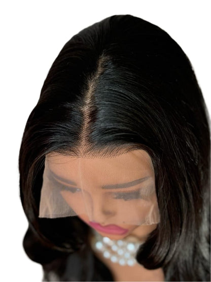 Perruque Luna – Noir Intense Long Ondulé