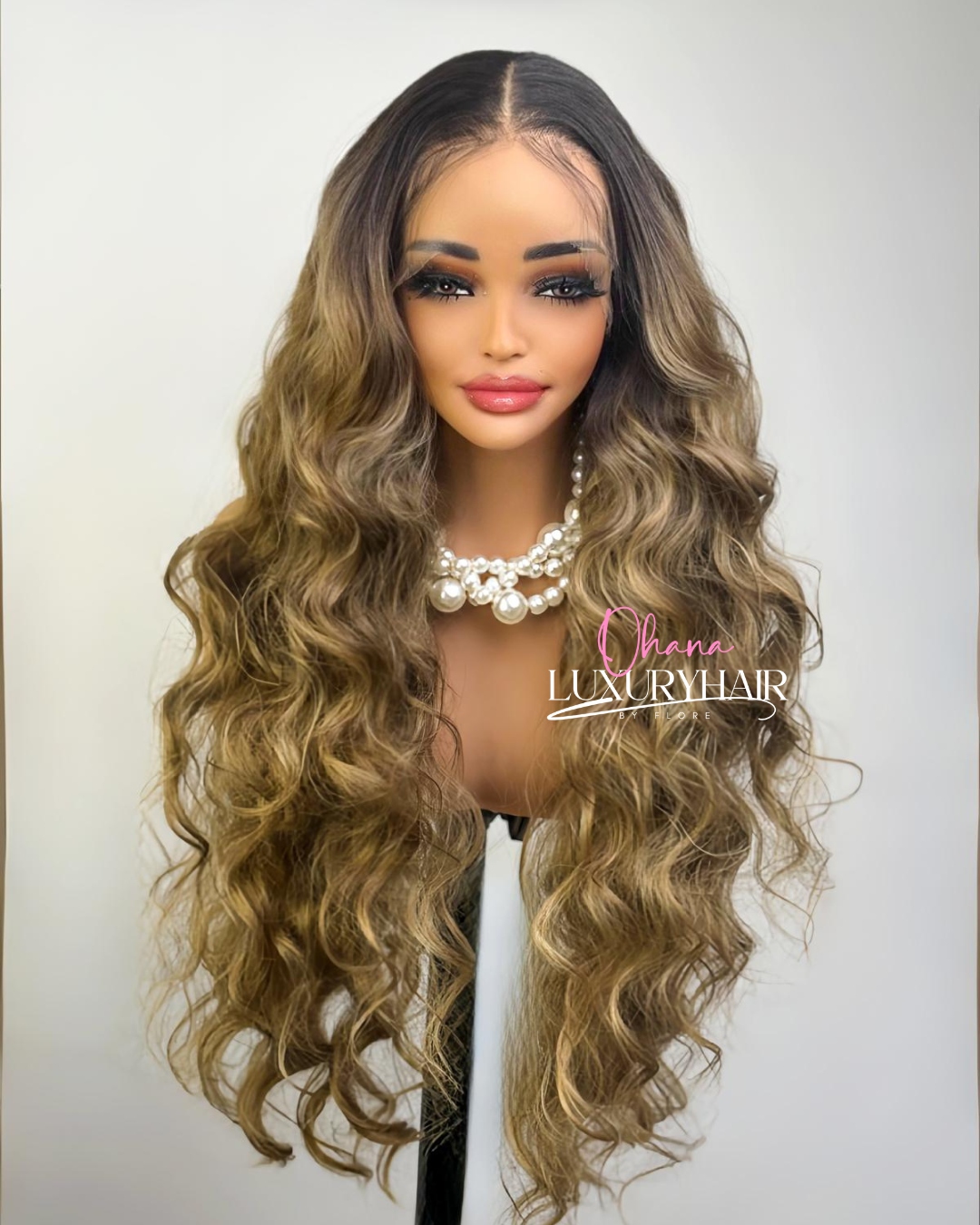 Perruque Sofia – L’élégance dorée au naturel