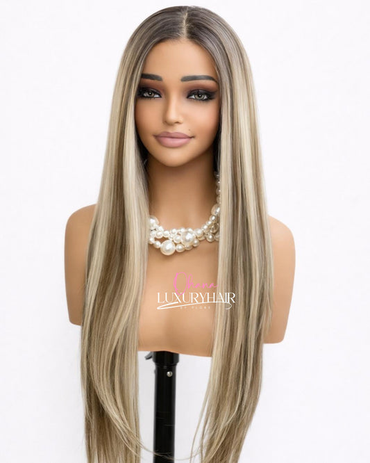 Perruque Aliah- blond cendré