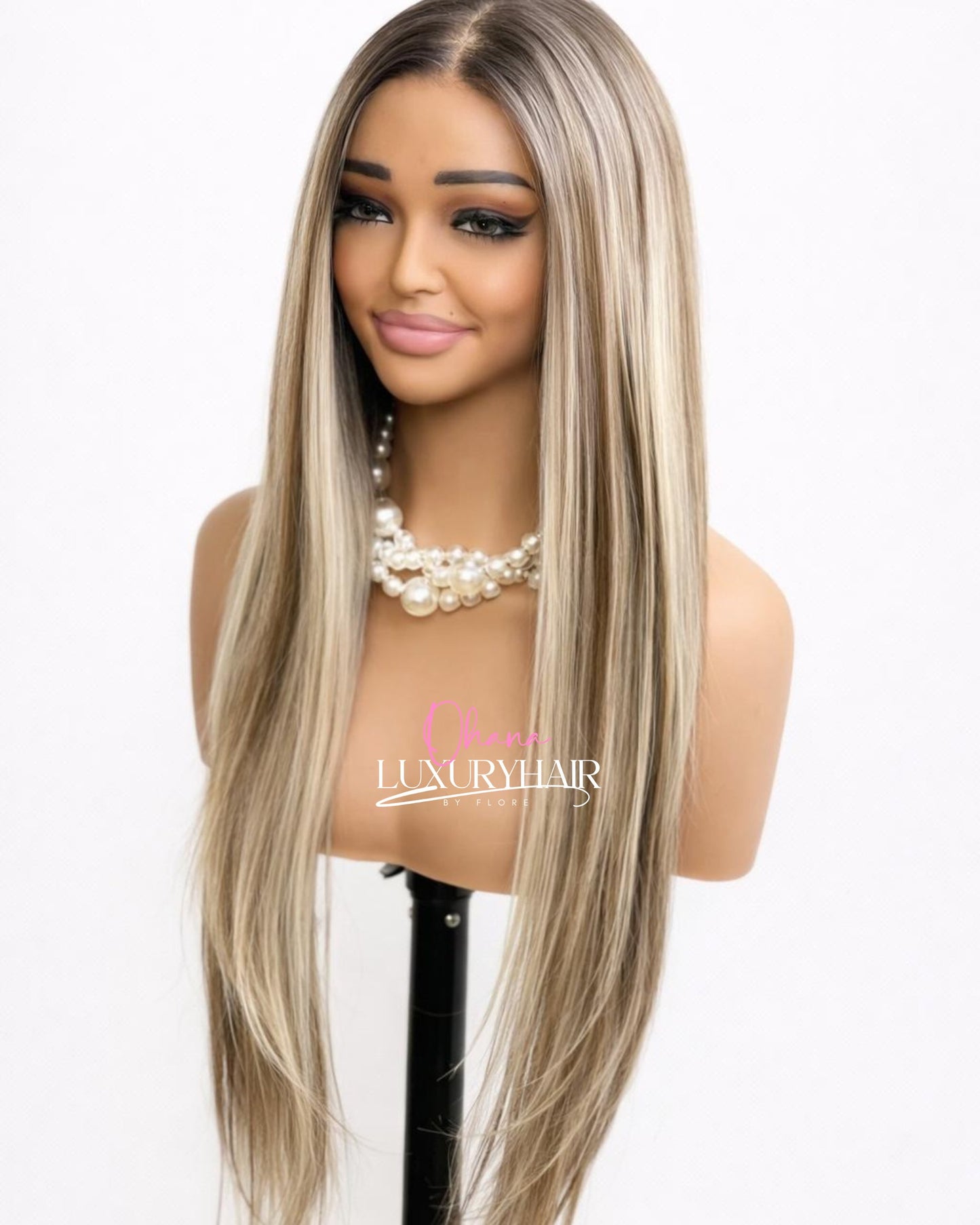 Perruque Aliah- blond cendré