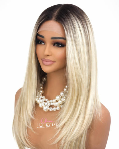Perruque Kelly –  Blonde Lisse