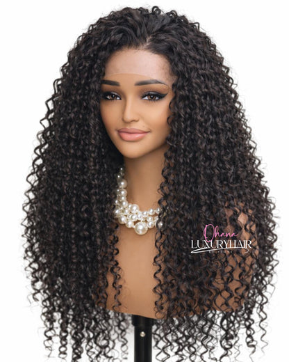 Perruque Sonia – Boucles Profondes Noir Naturel