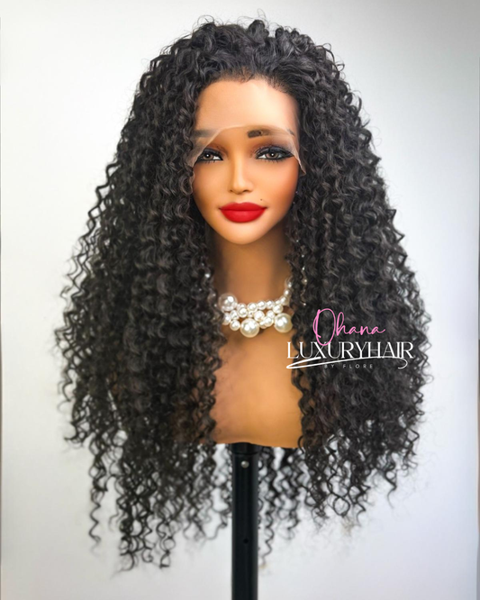 Perruque Sonia – Boucles Profondes Noir Naturel